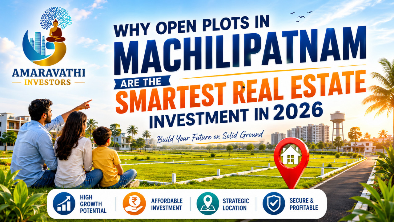 Why Open Plots in Machilipatnam Are the Smartest Real Estate Investment in 2026