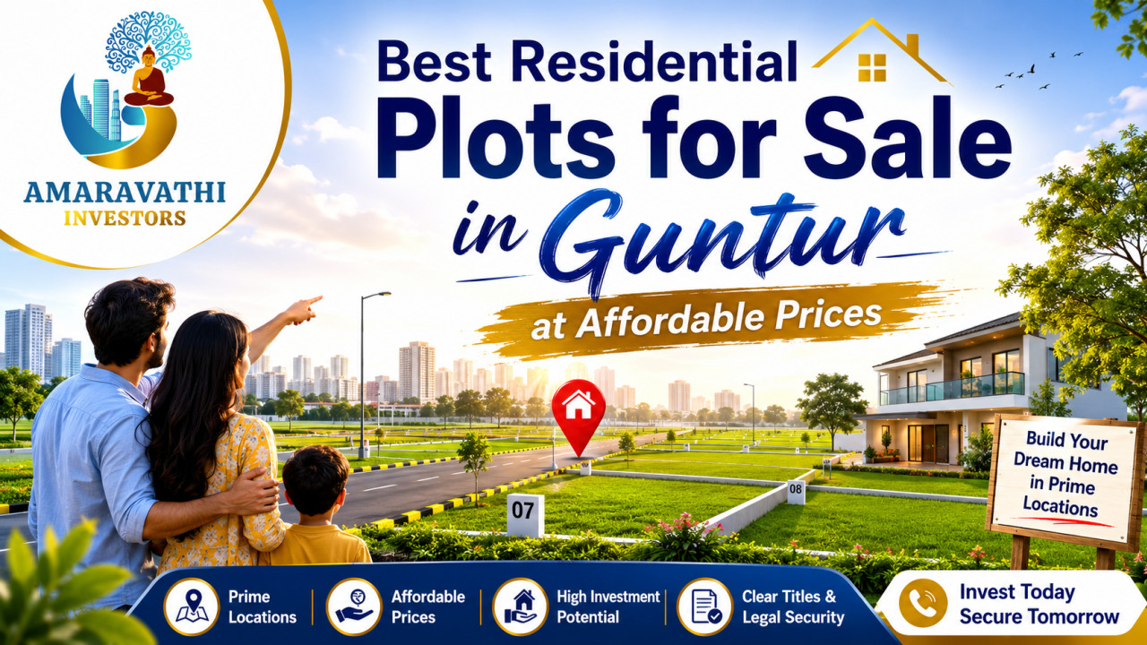 Best Residential Plots for Sale in Guntur at Affordable Prices